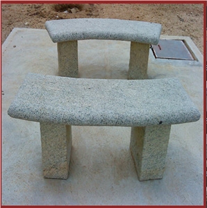 Grey Granite Bench