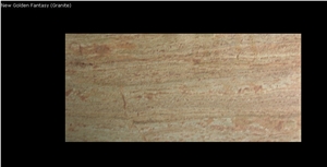 New Golden Fantasy Granite Tile, India Yellow Granite