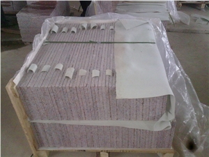G562 Maple Red Granite Steps, G562 Granite Stairs