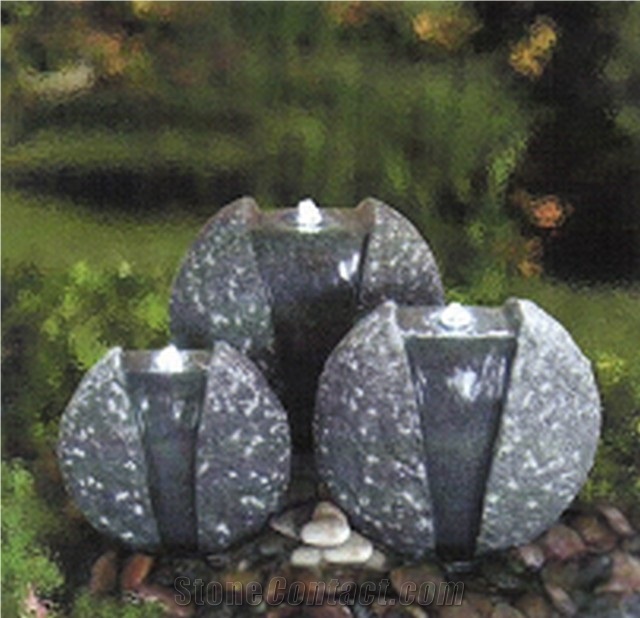 G654 Granite Round Ball, G654 Black Granite Fountain