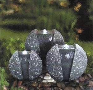 G654 Granite Round Ball, G654 Black Granite Fountain