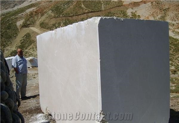 Finike White Limestone Blocks, Turkey White Limestone