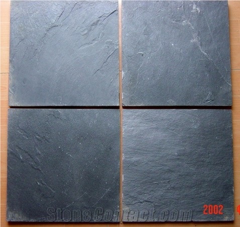 Hebei Black Slate Tiles