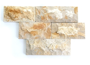 Adria Cioplita Slate Mushroom Stone, Yellow Slate Mushroom Stone