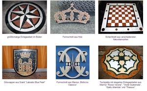 Marble Waterjet Medallions