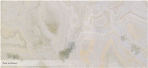 Onix Sunflower Onyx Tile, Peru Grey Onyx