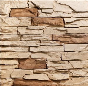 Beige Sandstone Ledge Stone