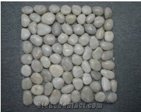 Yellow Onyx Pebble Mosaic