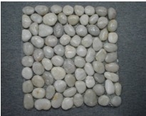 Yellow Onyx Pebble Mosaic