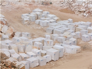 Moon Cream Beige Marble Block