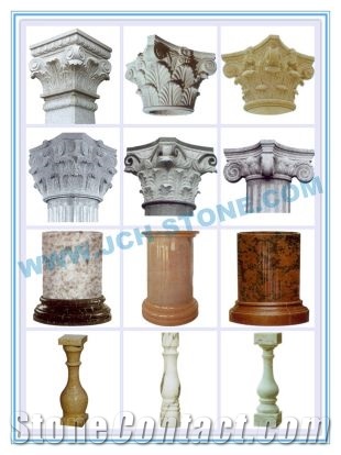 Granite Columns & Pillars