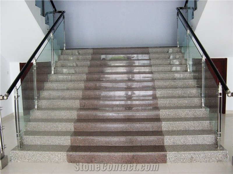 Wulian Grey Granite Stairs
