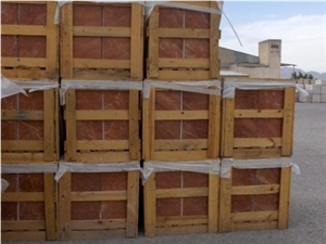 Rojo Alicante Marble Tiles, Red Alicante Marble