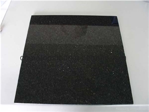 Black Galaxy Granite Tiles & Slabs, Black Polished Granite Floor Tiles, Wall Tiles