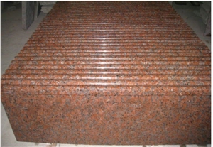 G562 Granite Stairs, Maple Red Granite Stairs G562 Granite Stairs, Maple Red Granite Stairs