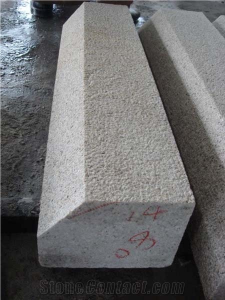 Rust Yellow Granite Kerbstone