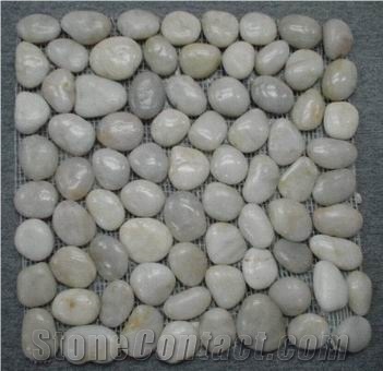 White Marble Pebble Stone