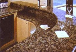 Stone Granite Countertop, Yellow Granite Countertop