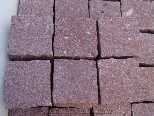 Ocean Red Cobble Stone