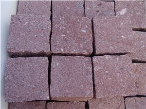 Ocean Red Cobble Stone