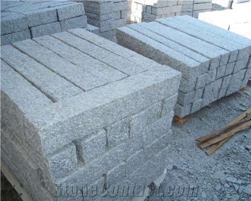 G603 Curved Kerbstone, G603 Grey Granite Kerbstone