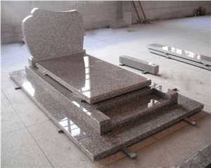 G635 Tombstone, G635 Pink Granite Tombstone