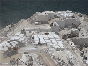 Elizabeth Quarry Blocks, Elizabeth White Marble Block