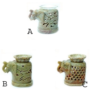 Soapstone Oil Warmer, Aromatherapy Diffusers, Arom