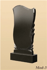 China Black Granite Monuments, Absolute Black Granite