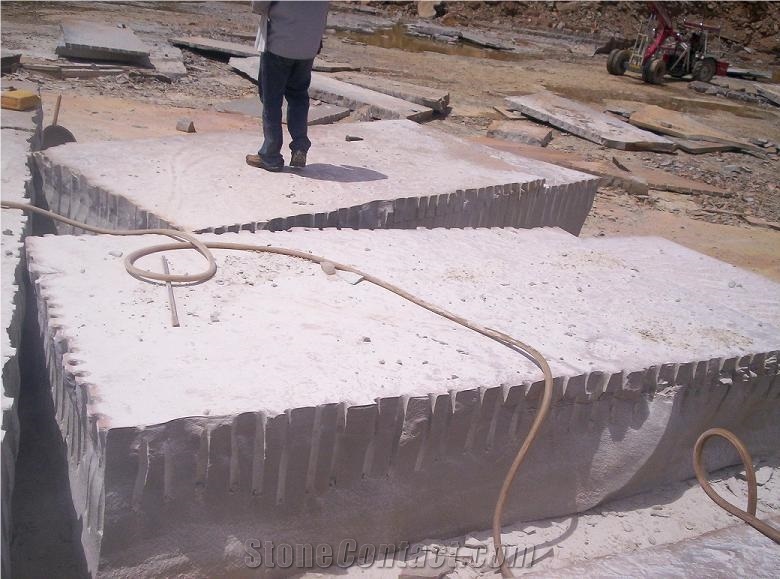 Kandla Grey Sandstone Block, Candla Grey Quarzite