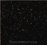 Black Galaxy Granite Slabs, India Black Granite