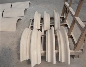 Curve Column Panel, Marble