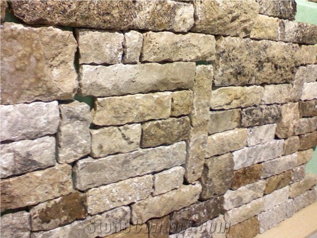 Yellow Travertine Bricks