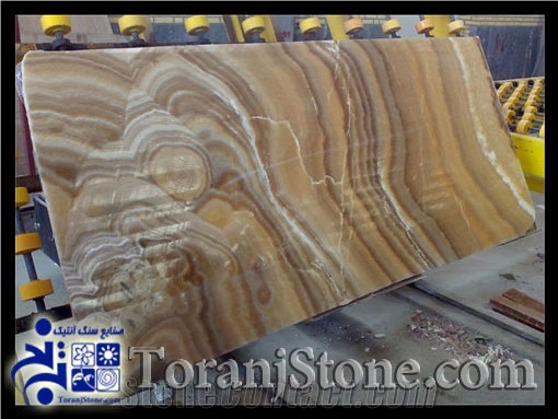 Naghadeh Honey Onyx Slabs, Iran Yellow Onyx