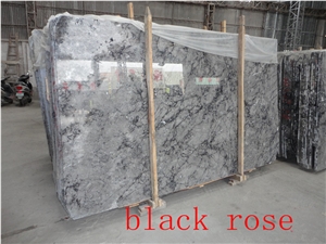 Black Rose, Turkey Grey Marble Slabs & Tiles
