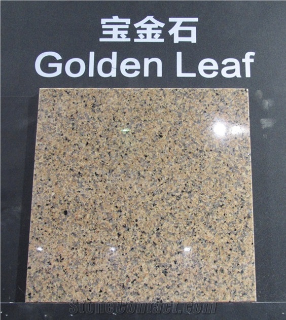 Golden Leaf, China Brown Granite Slabs & Tiles