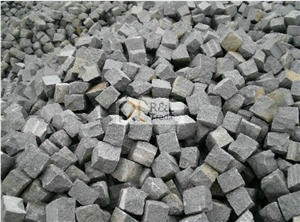 G654 Cobble, G654 Black Granite Cobbles