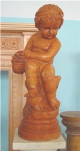 Marble Satute Sculpture Kids
