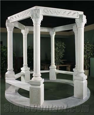 Pillars Marble Gazebo