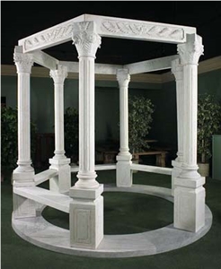 Pillars Marble Gazebo