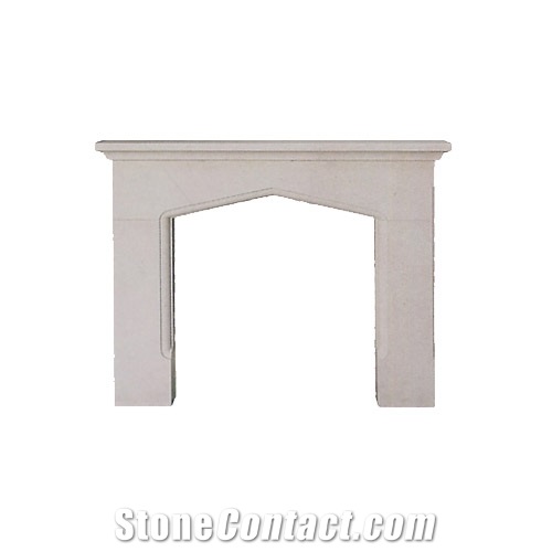 Marble Firepalce, Yellow Marble Fireplace