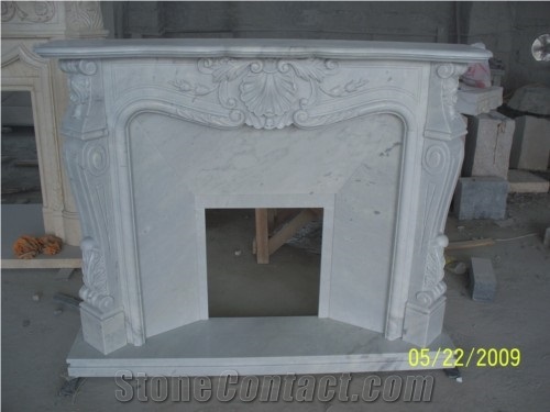 Marble Fireplace,stone Fireplace,carved Firepalce