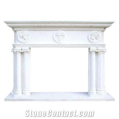 Statue Carved Firepalce,marble Firepalce