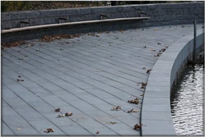 Diabase Cobble Stone, Green Granite