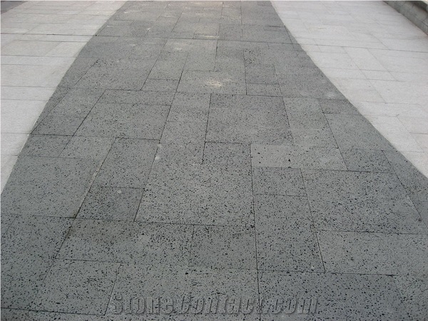 Lava Stone Pavers, China Grey Basalt Pavers