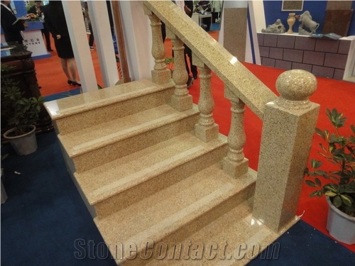 Rusty Yellow Granite Steps, G682 Yellow Granite Steps