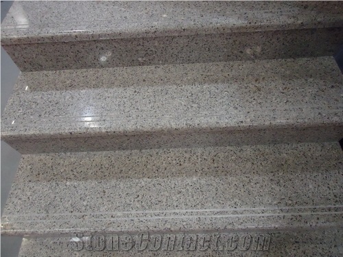 Step Stair, Beige Granite Stairs