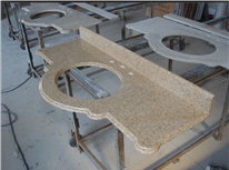 Yellow Granite Vanity Top