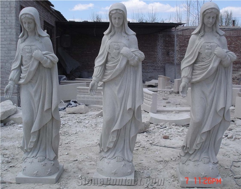 Marble Stone Sculpture, Green Marble Sculpture