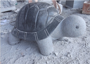 G654 Grey Granite Animal Sculpture